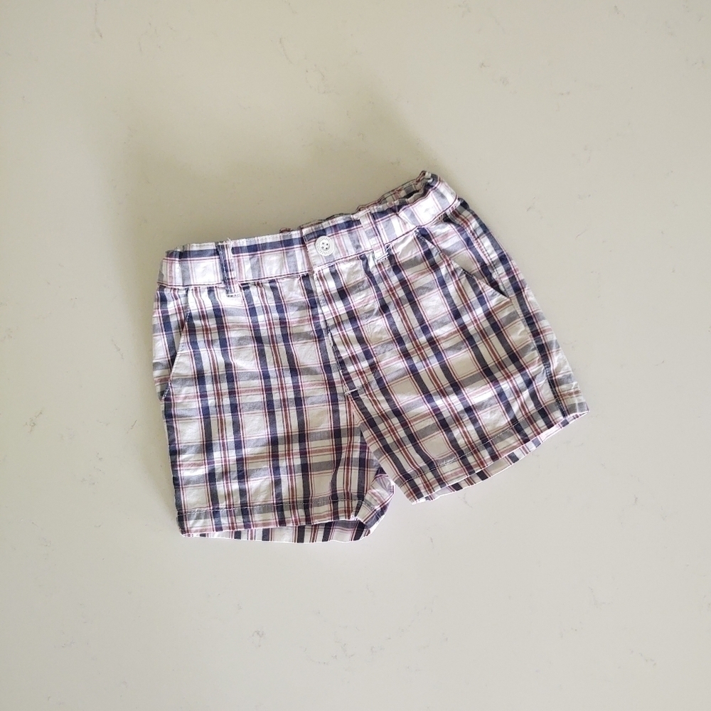 MAYORAL | Plaid Bermuda Shorts